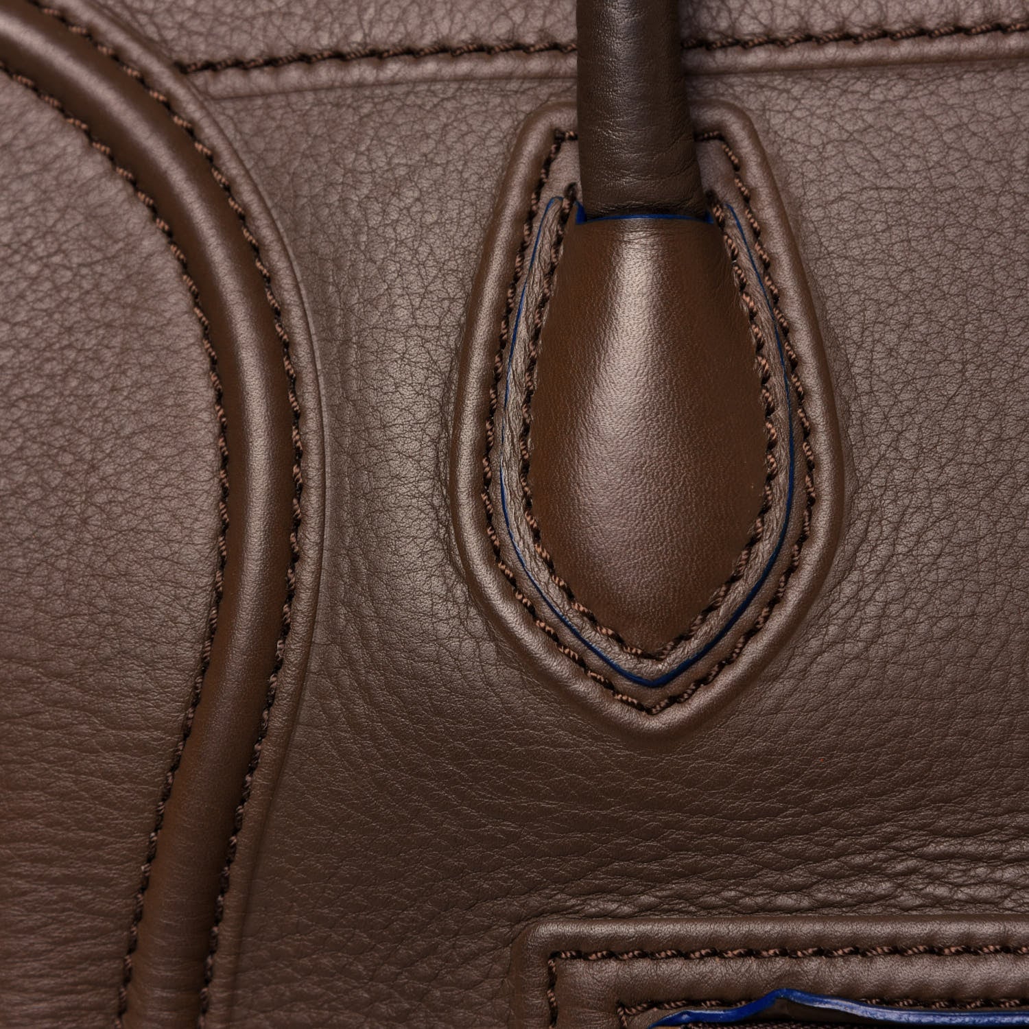 Celine Baby Grained Calfskin Medium Phantom Luggage Khaki 13 of 18