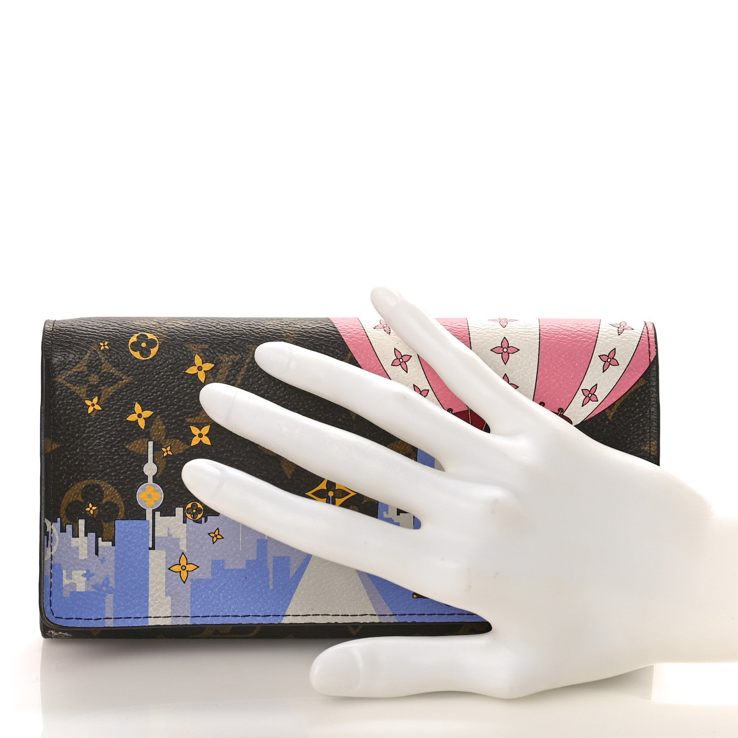 Louis Vuitton Monogram 2019 Christmas Animation Sarah Wallet 2 of 13
