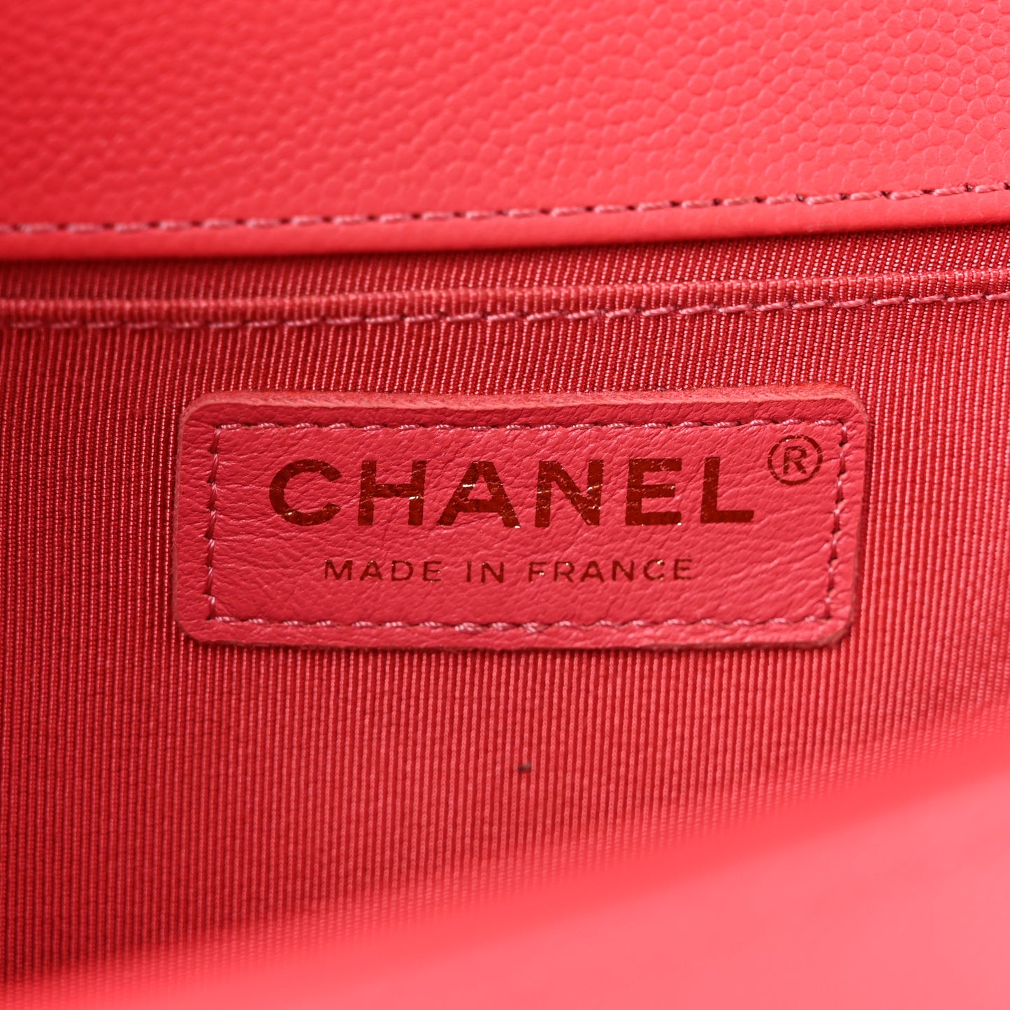 Caviar Quilted Medium Boy Flap Pink