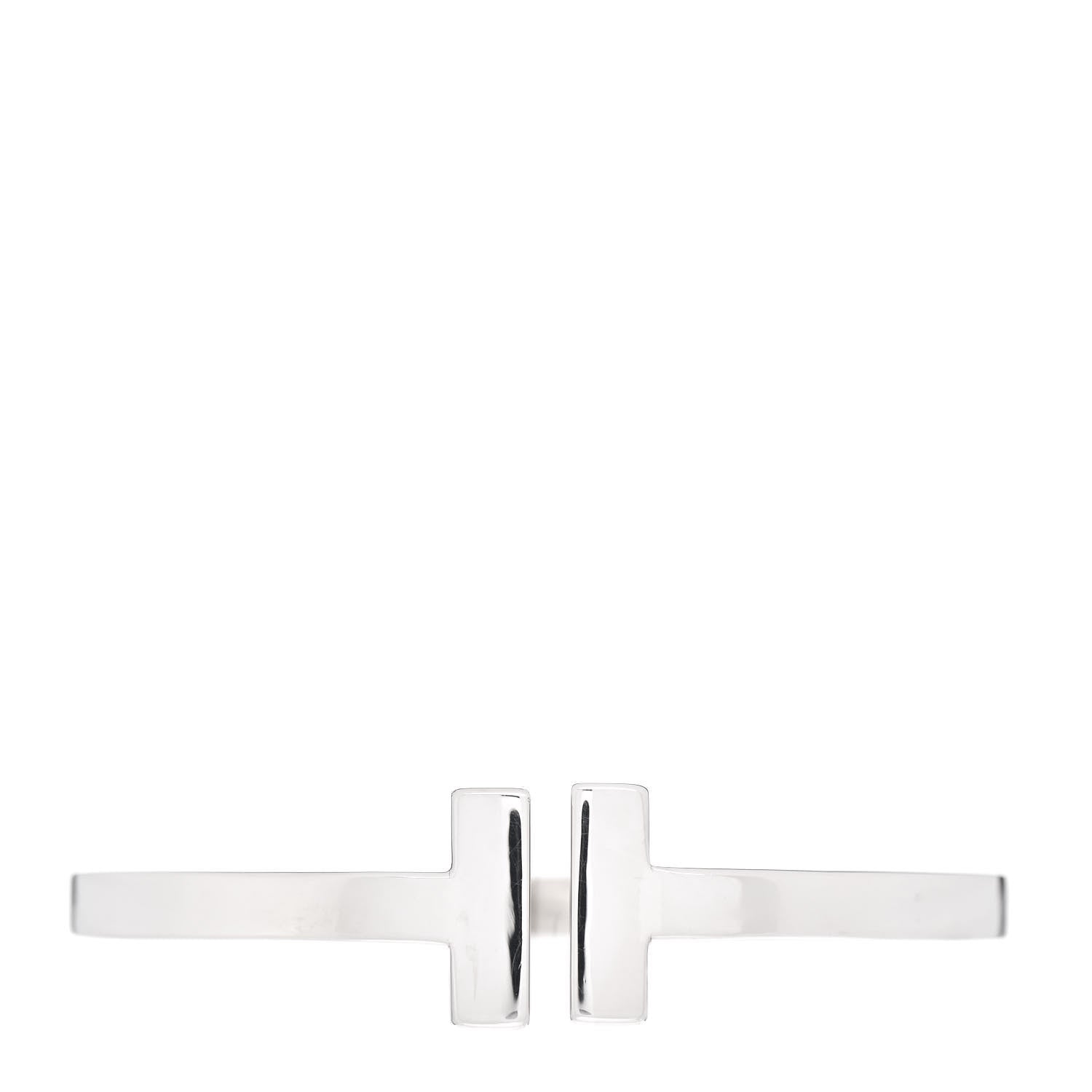 Tiffany Sterling Silver T Square Bracelet 1 of 4