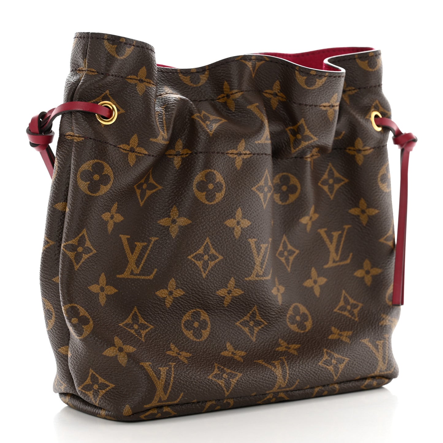 Monogram Pouch Noe Fuchsia