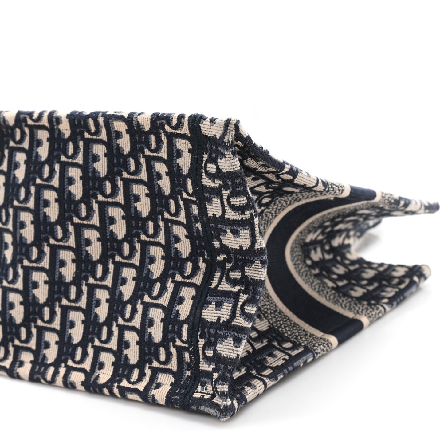 Oblique Medium Book Tote Blue Multicolor