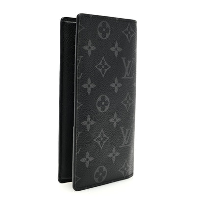 Louis Vuitton Monogram Eclipse Brazza Wallet 3 of 6