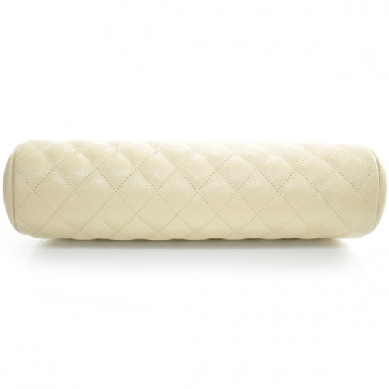 Chanel Caviar Quilted Timeless Clutch Beige Clair 4 of 13