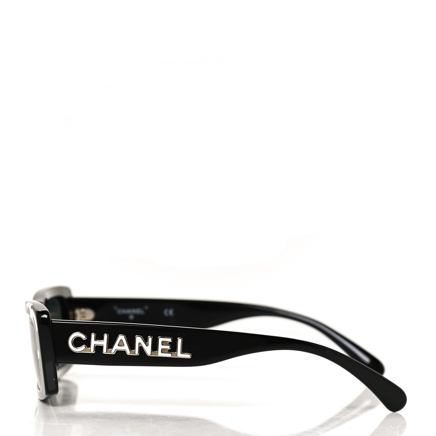 Chanel Acetate CC Sunglasses 71473A Black 3 of 7