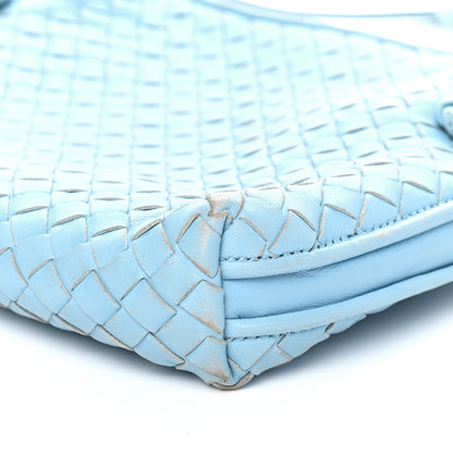 Bottega Veneta Nappa Intrecciato Crossbody Pillow Light Blue 7 of 9