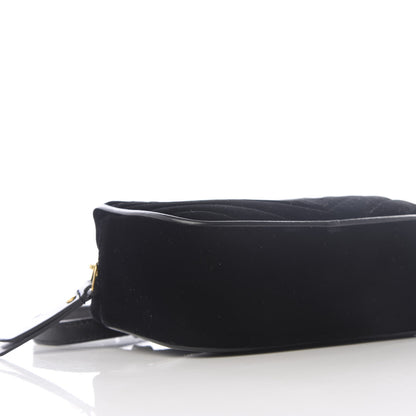 Saint Laurent Velour Matelasse Monogram Lou Belt Bag Black 9 of 10