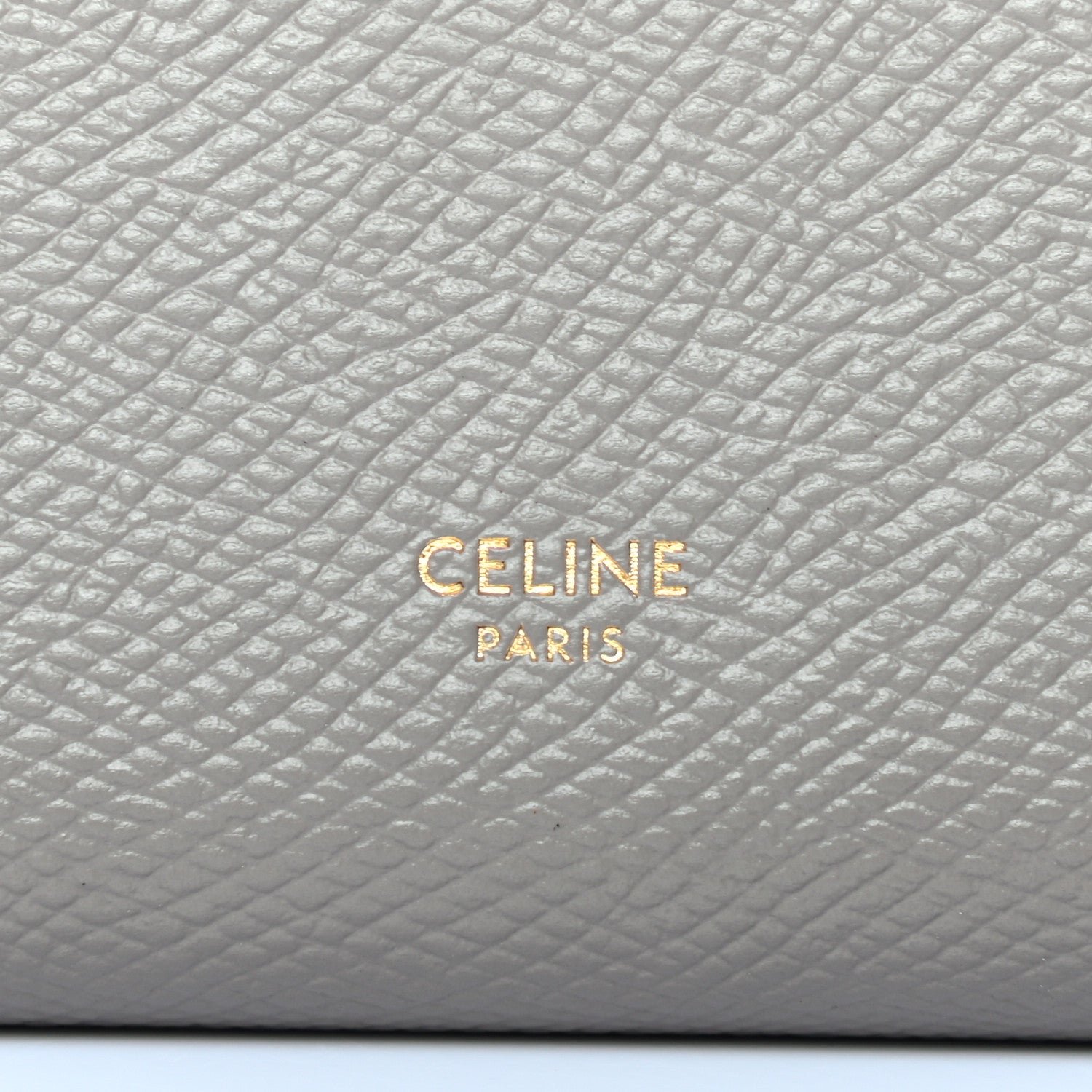 Celine Grained Calfskin Medium Multifunction Strap Wallet Pebble Pale Pink 6 of 7
