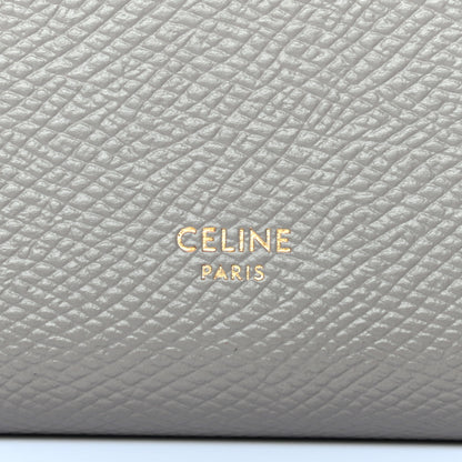 Celine Grained Calfskin Medium Multifunction Strap Wallet Pebble Pale Pink 6 of 7