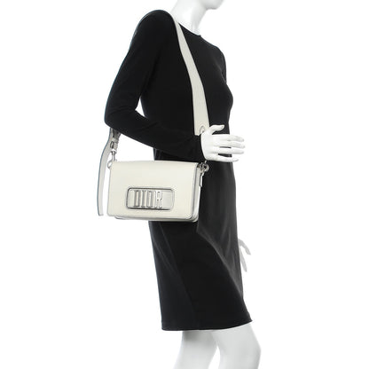 Christian Dior Smooth Calfskin Dio(r)evolution Flap Bag Off White 2 of 7
