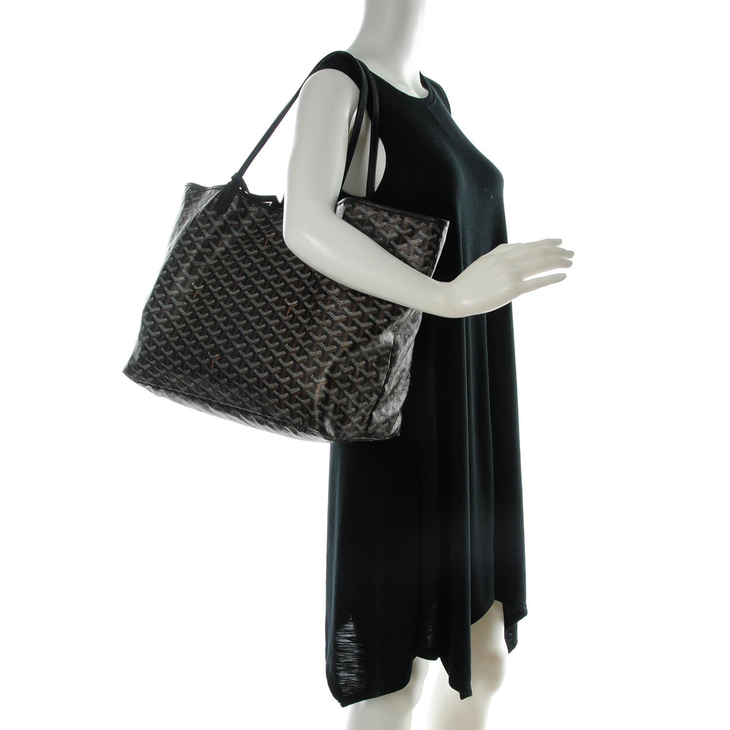 Goyard Goyardine Saint Louis GM Black 2 of 13