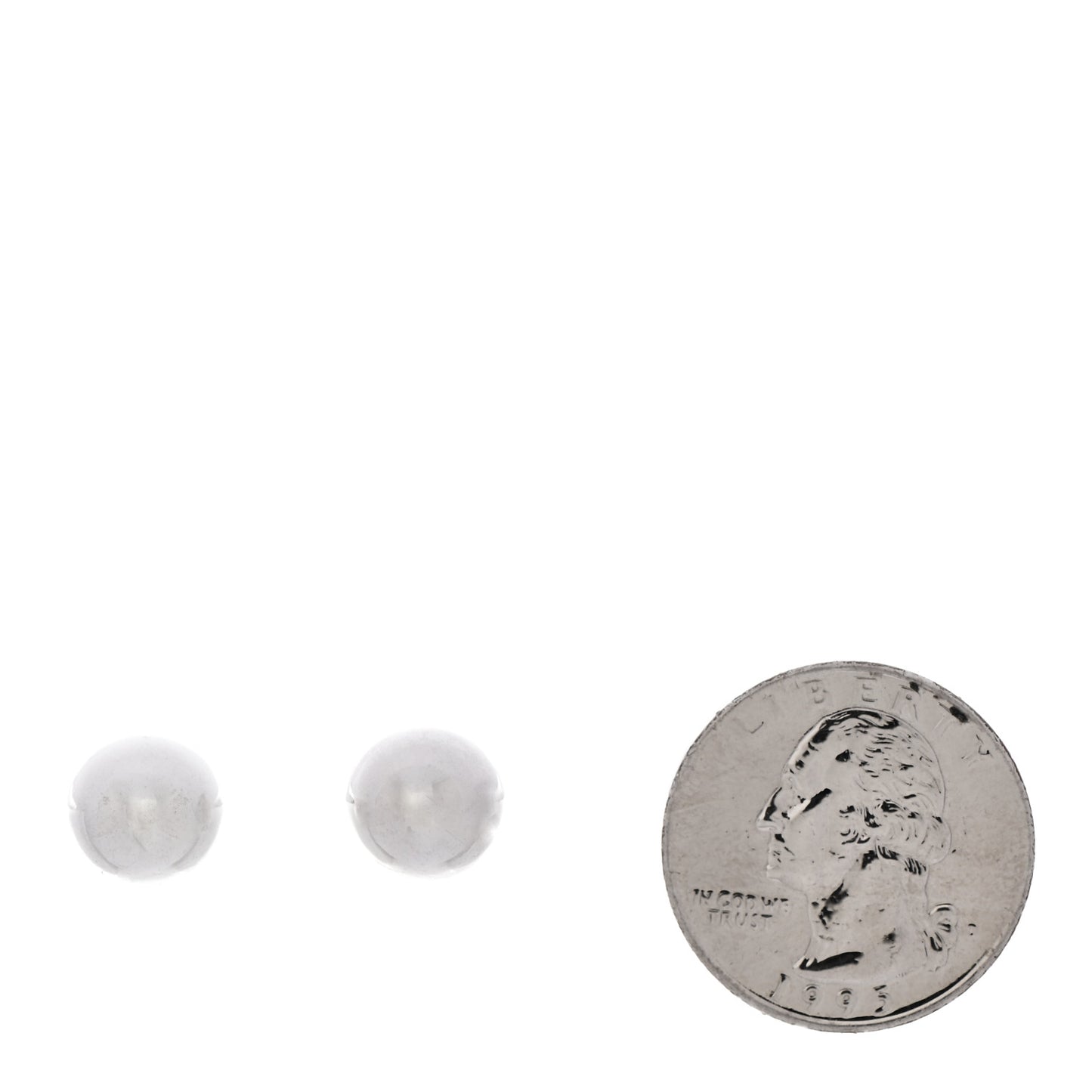 Sterling Silver 10mm HardWear Ball Earrings