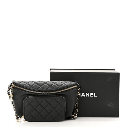 Chanel Caviar Quilted Business Affinity Waist Belt Bag Black 10 of 10