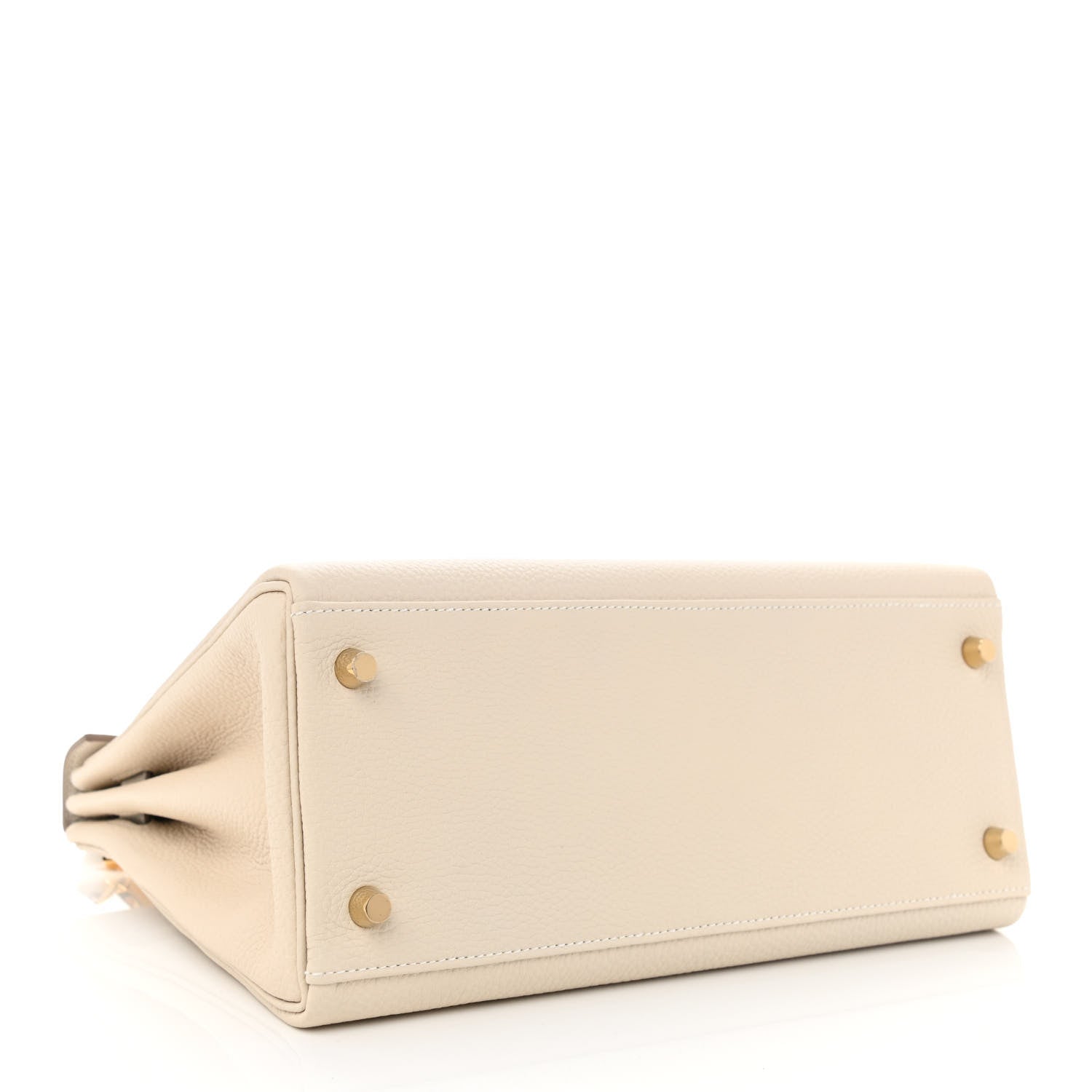 Hermes Togo Kelly Retourne 28 Craie 4 of 11