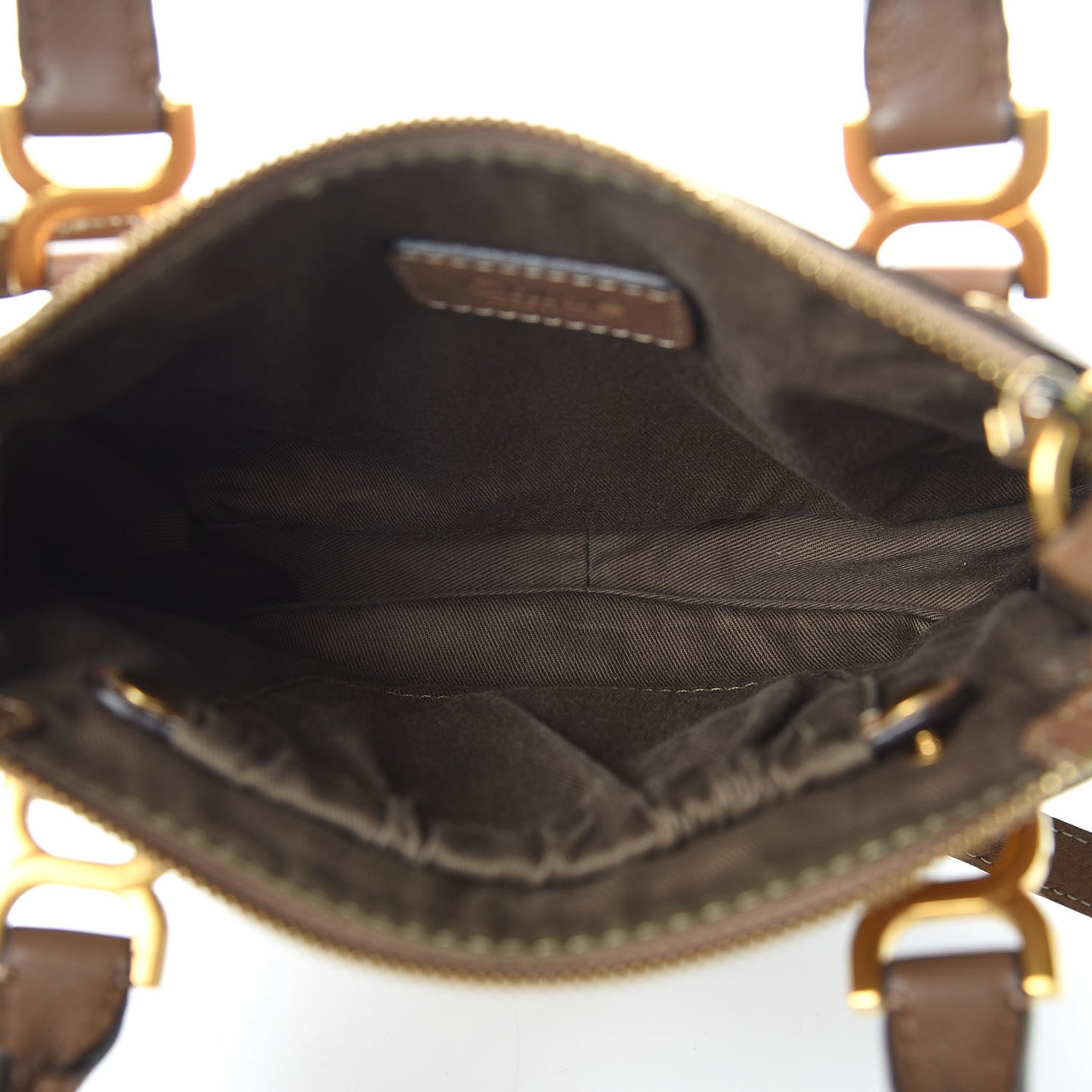 Calfskin Mini Marcie Satchel Nut