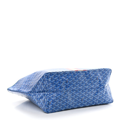 Goyard Goyardine Saint Louis GM Sky Blue 4 of 10