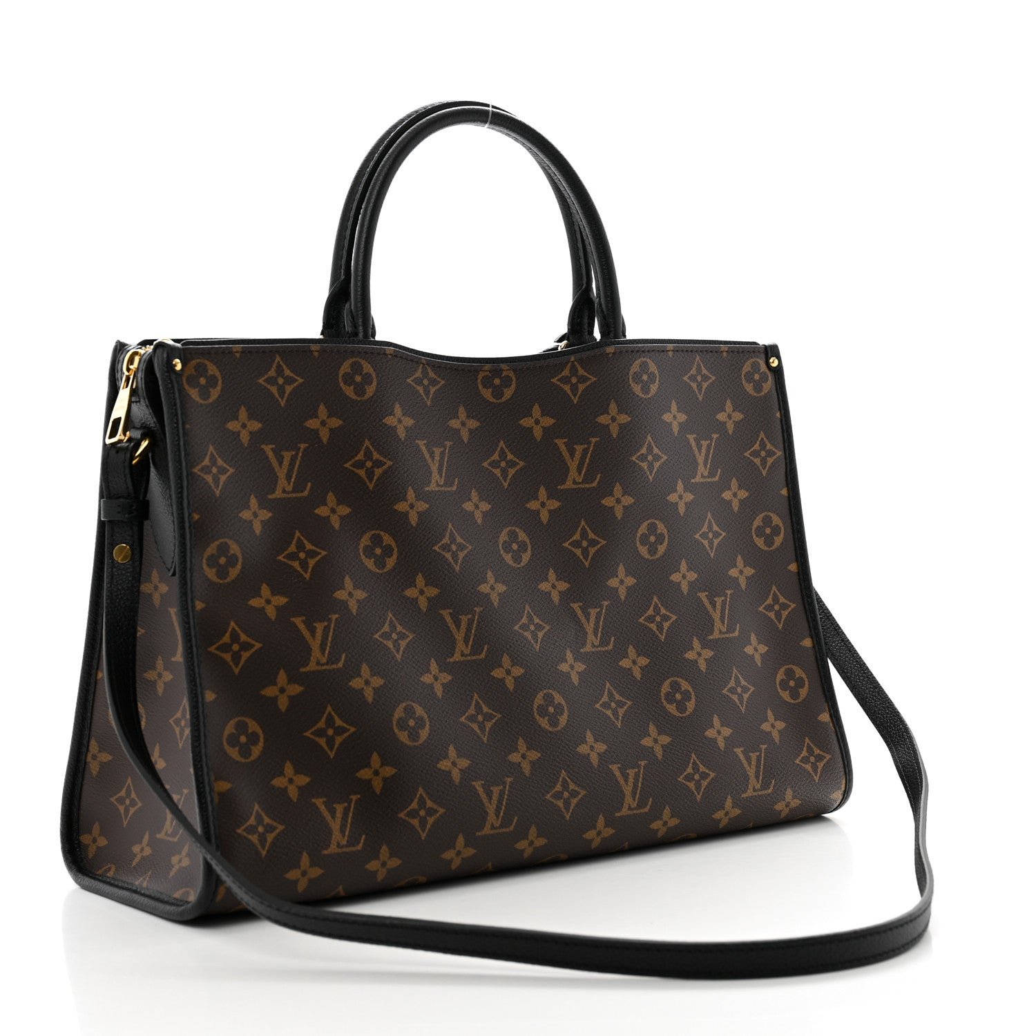 Louis Vuitton Monogram Popincourt MM Black 3 of 9