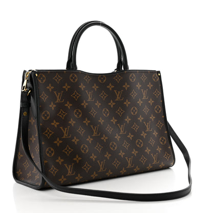 Louis Vuitton Monogram Popincourt MM Black 3 of 9