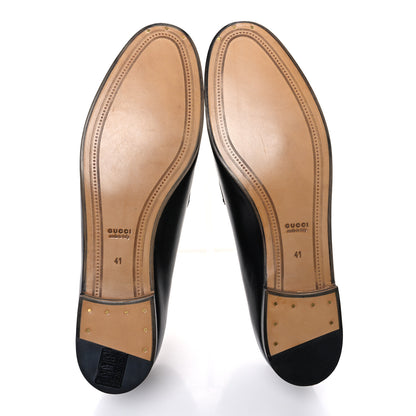 Gucci Calfskin Womens Jordaan Loafers 41 Black 7 of 11