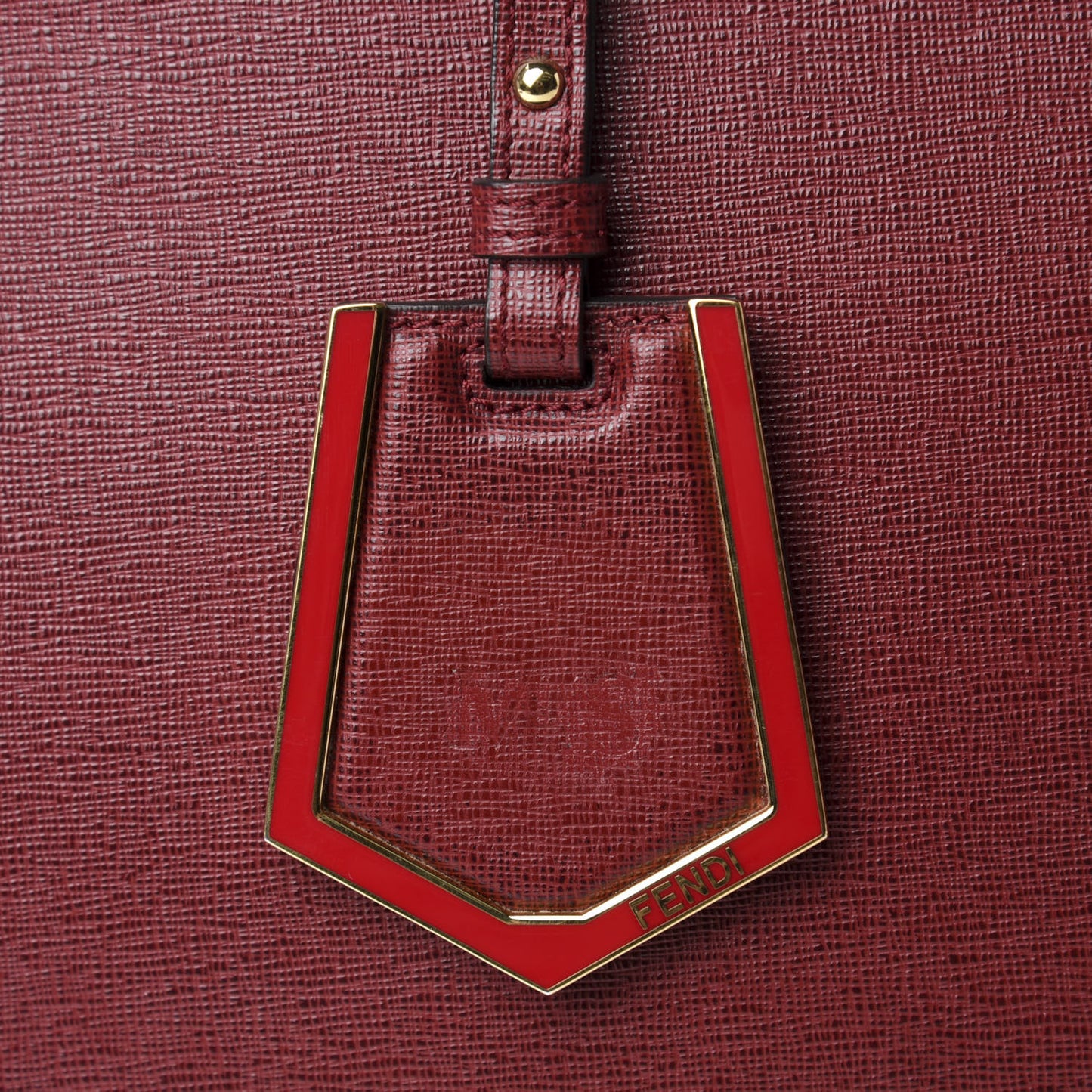 Vitello Elite Regular 2Jours Tote Rosso Scuro Ciliegia
