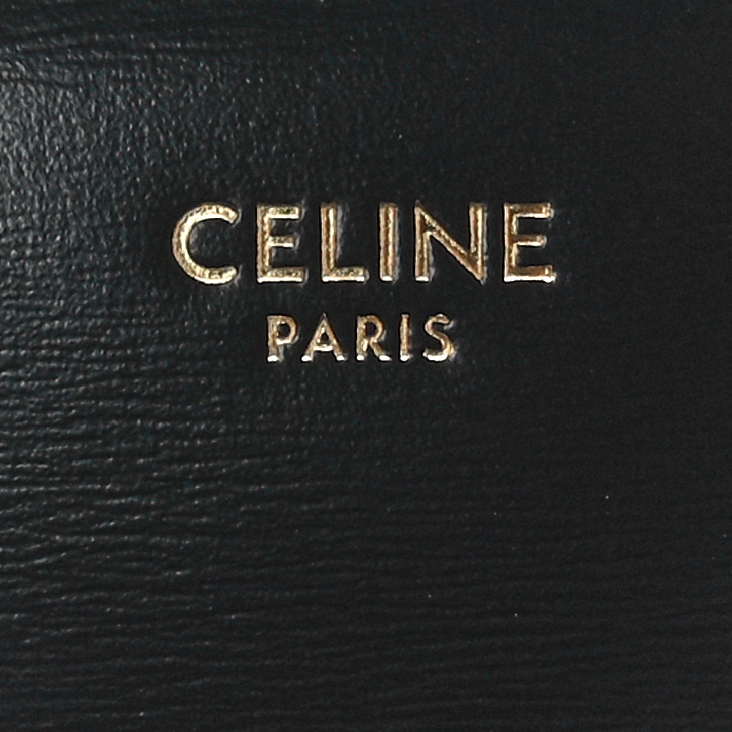 Shiny Calfskin Teen Triomphe Black