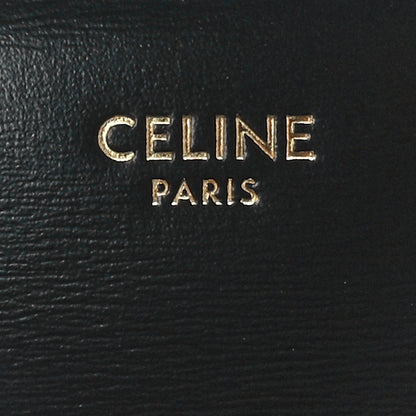 Celine Shiny Calfskin Teen Triomphe Black 7 of 13