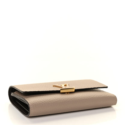 Louis Vuitton Taurillon Capucines Compact Wallet Galet 4 of 8