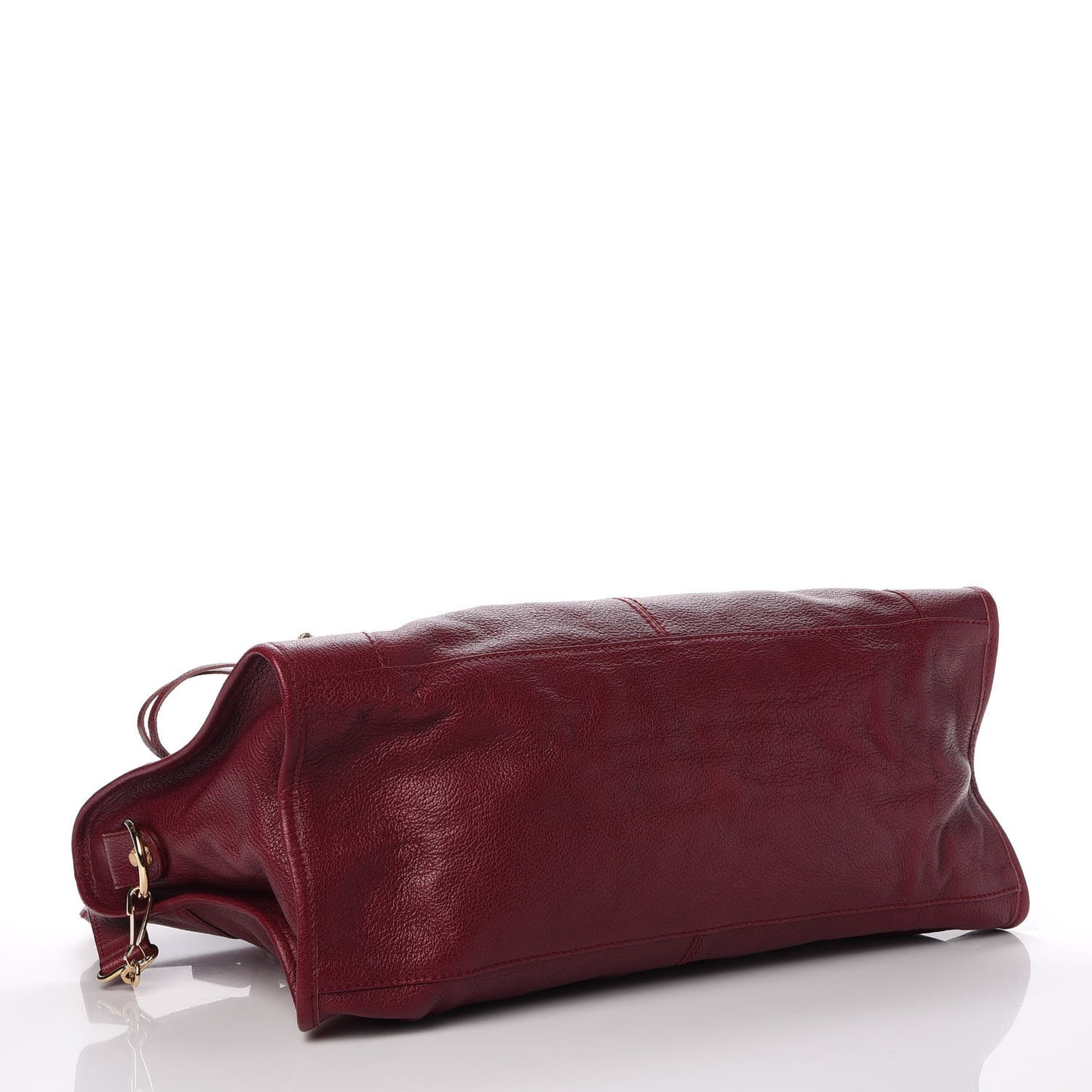 Chevre Hamilton Giant 12 Gold Hardware Part Time Bordeaux