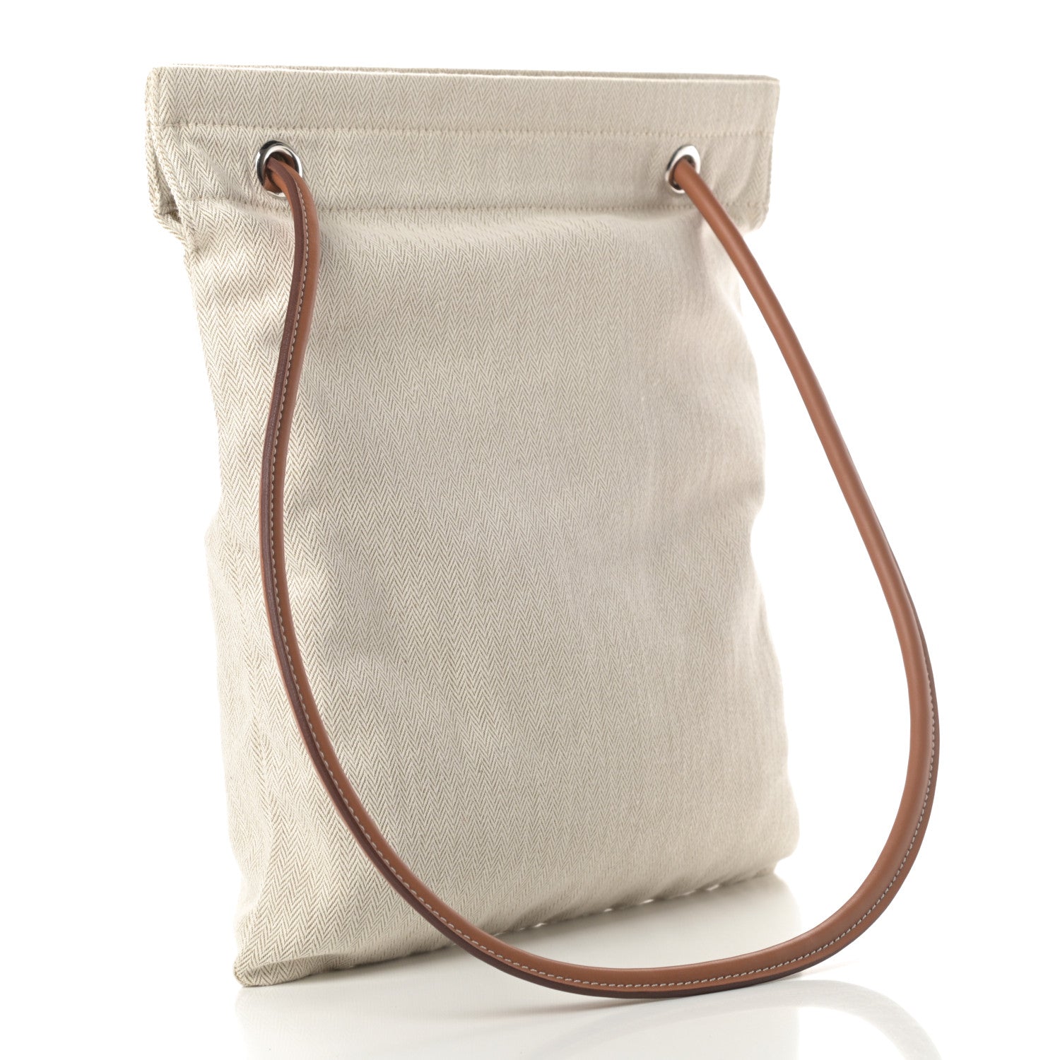 Hermes Canvas Swift Aline Grooming Bag Gold 3 of 11