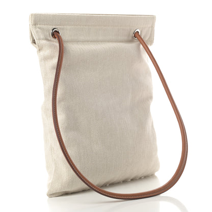 Hermes Canvas Swift Aline Grooming Bag Gold 3 of 11