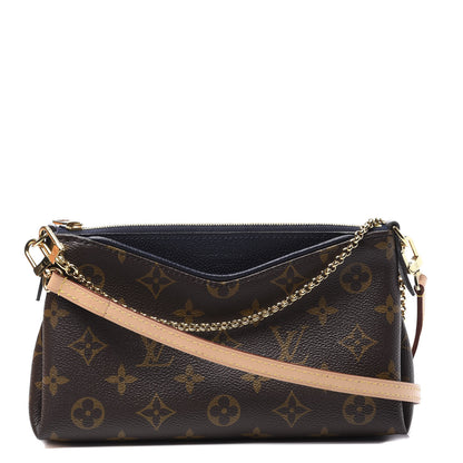 Louis Vuitton Monogram Pallas Clutch Blue Marine 1 of 11