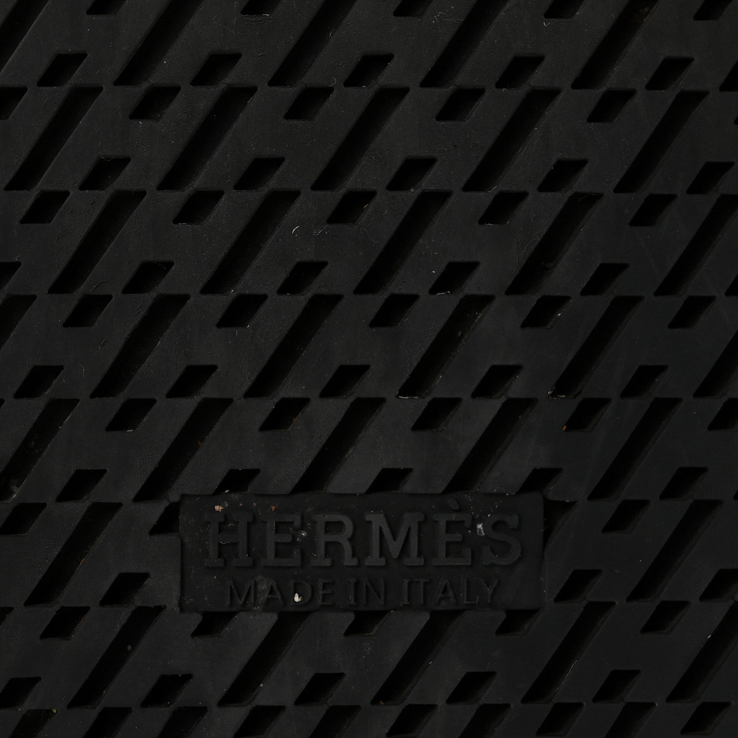 Hermes Calfskin Womens Chypre Sandals 40 Black 7 of 9