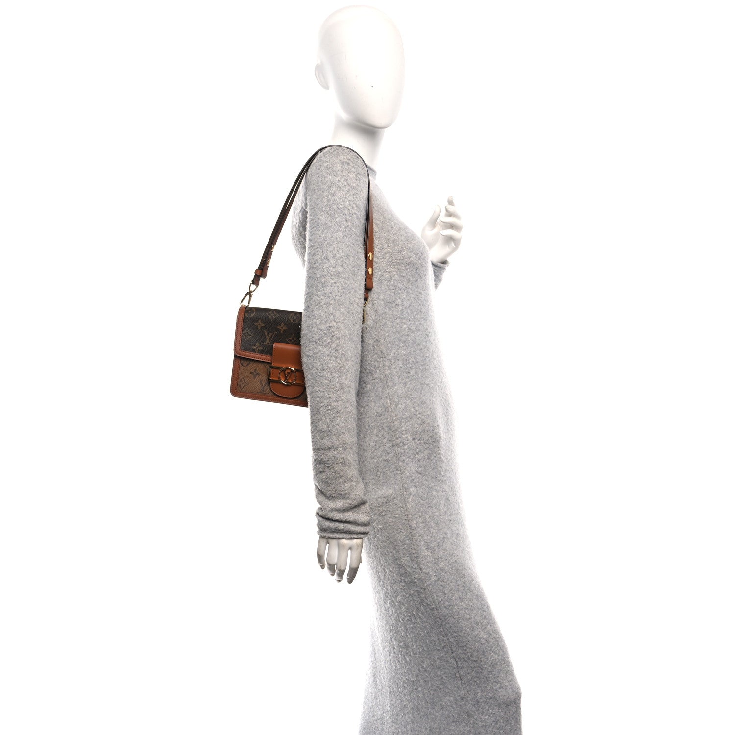 Louis Vuitton Reverse Monogram Dauphine Mini 2 of 9