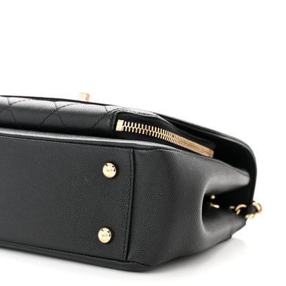 Chanel Caviar Quilted Medium Business Affinity Flap Black 10 of 11
