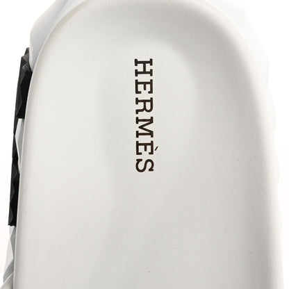 Hermes Nappa Womens Infra Sandals 38 White 7 of 10