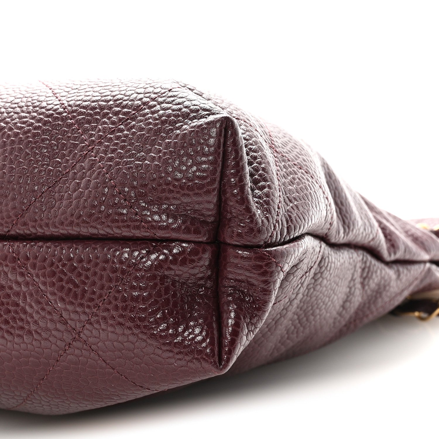 Chanel Caviar Quilted Small Chanel 22 Dark Burgundy 11 of 11