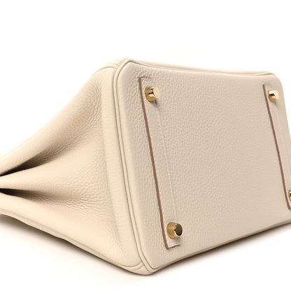 Hermes Togo Birkin 30 Craie 9 of 10