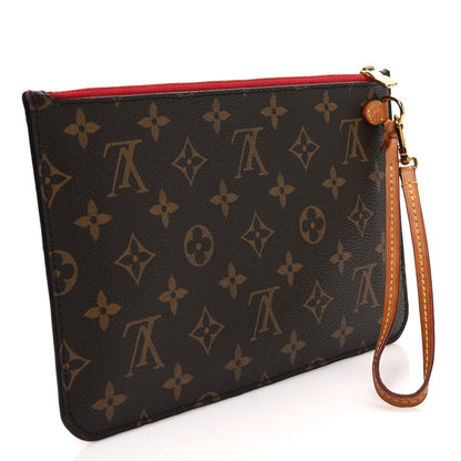 Louis Vuitton Monogram Neverfull MM GM Pochette Cherry 3 of 10
