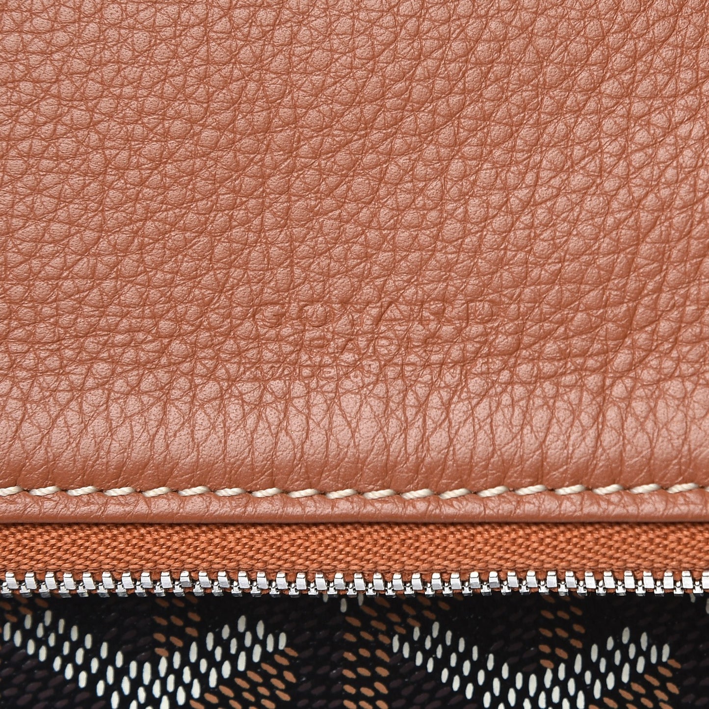 Goyardine Sainte Marie Soft Clutch Black Gold