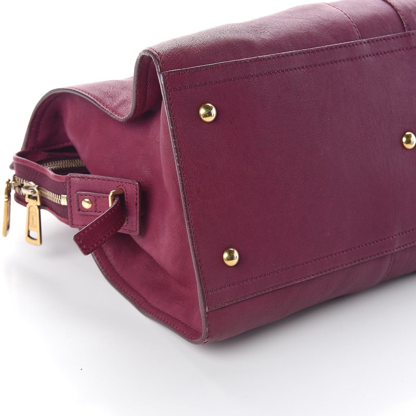 Sheepskin Medium Cabas ChYc Black Cherry