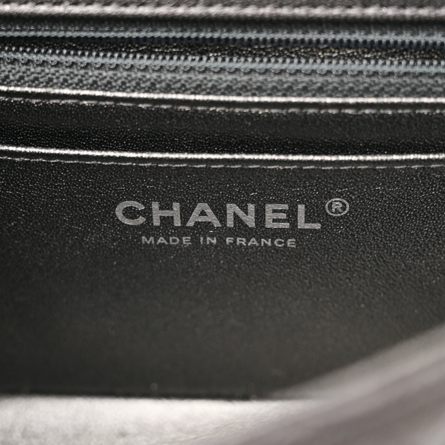 Chanel Metallic Sheepskin Quilted 2.55 Reissue Mini Flap Dark Silver 6 of 13