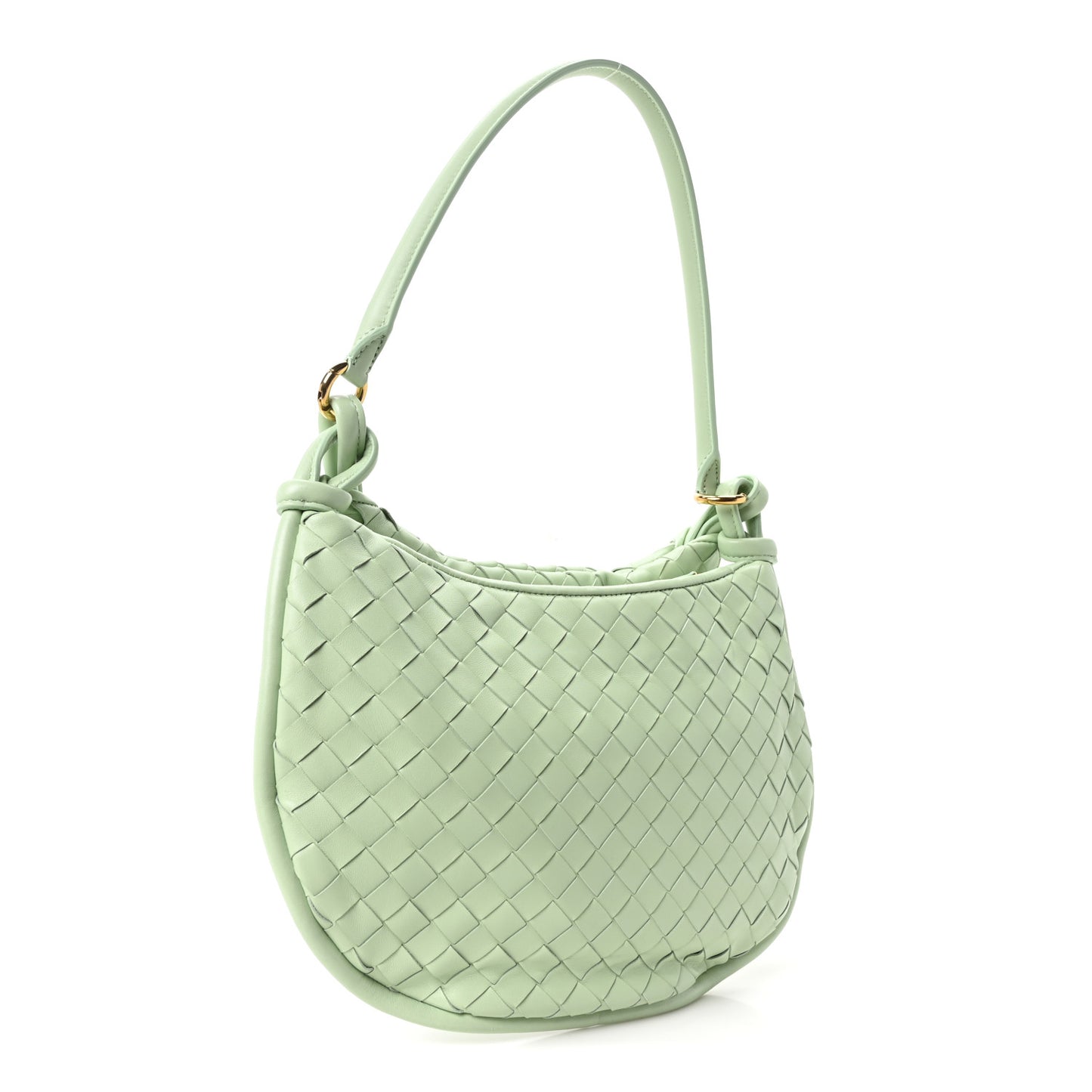 Nappa Intrecciato Medium Gemelli Fennel