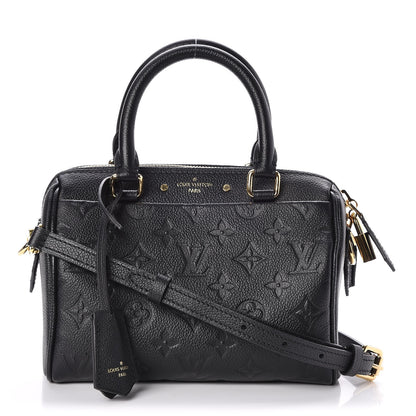 Louis Vuitton Empreinte Speedy Bandouliere 20 Black 1 of 6