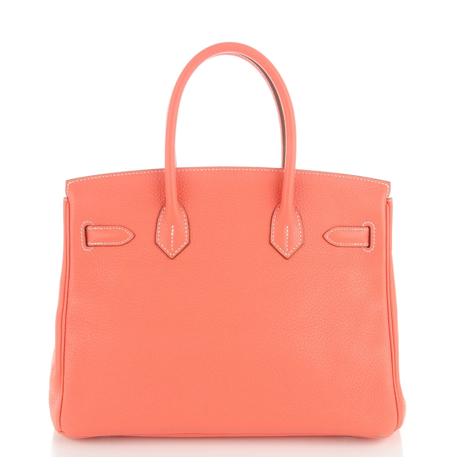 Hermes Clemence Birkin 30 Crevette 4 of 26