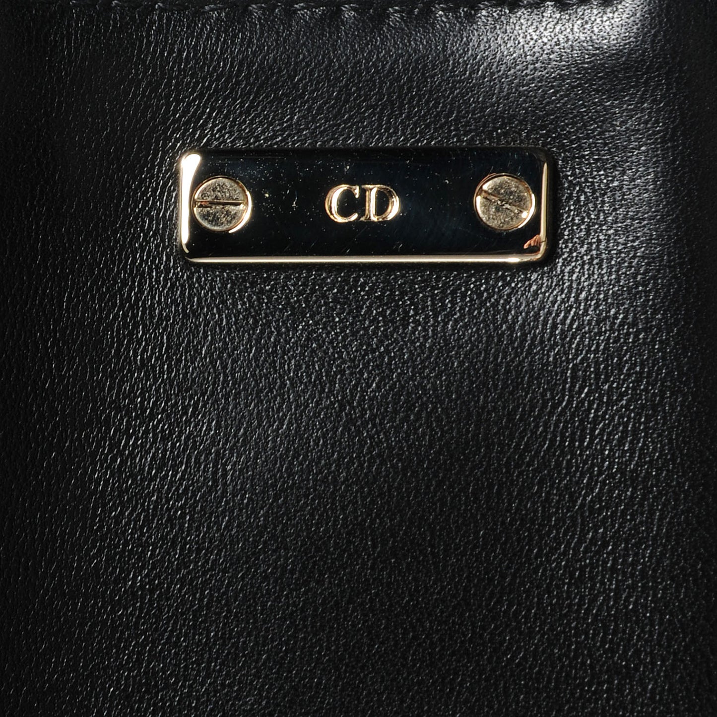 Lambskin Cannage Medium Miss Dior Flap Black