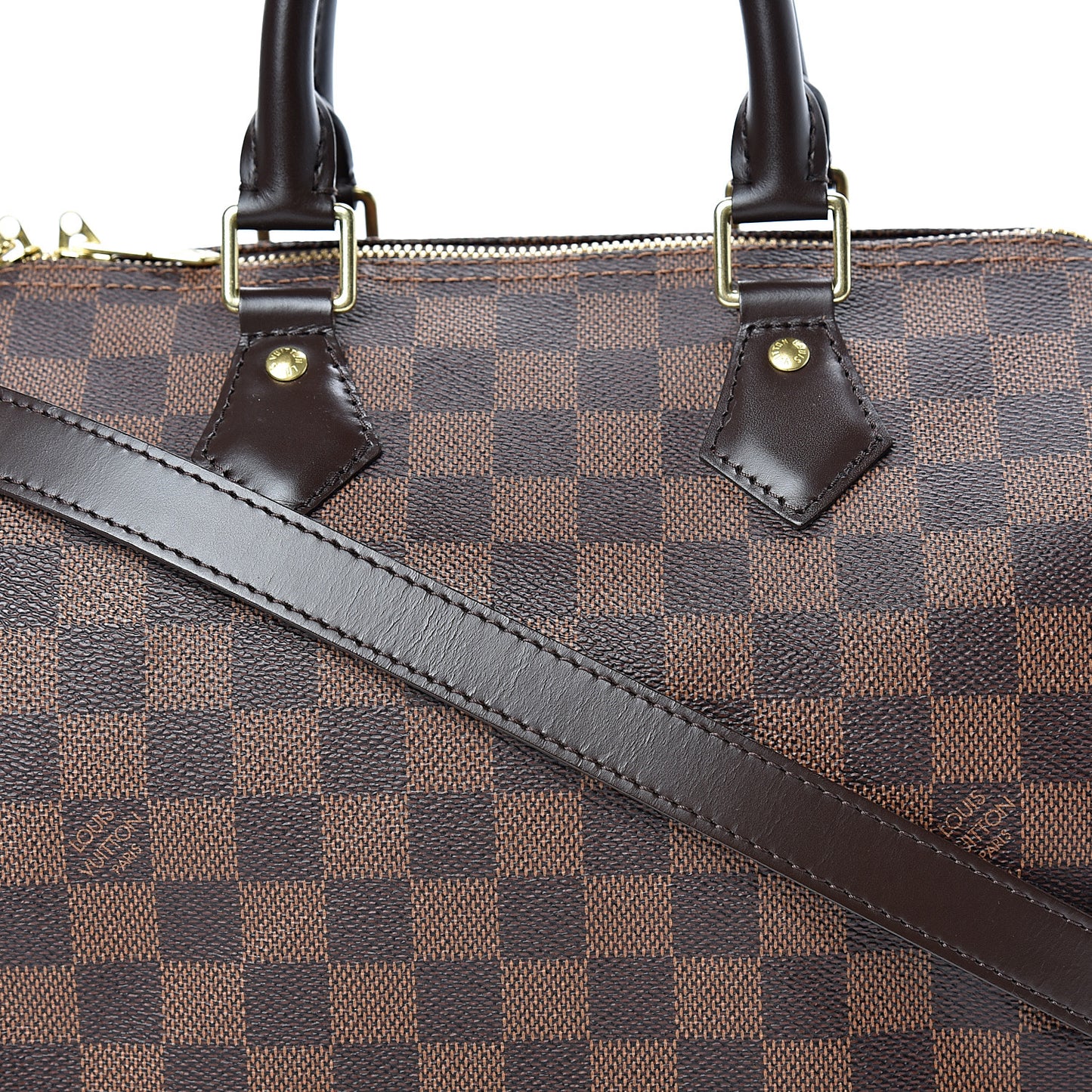 Damier Ebene Speedy Bandouliere 25