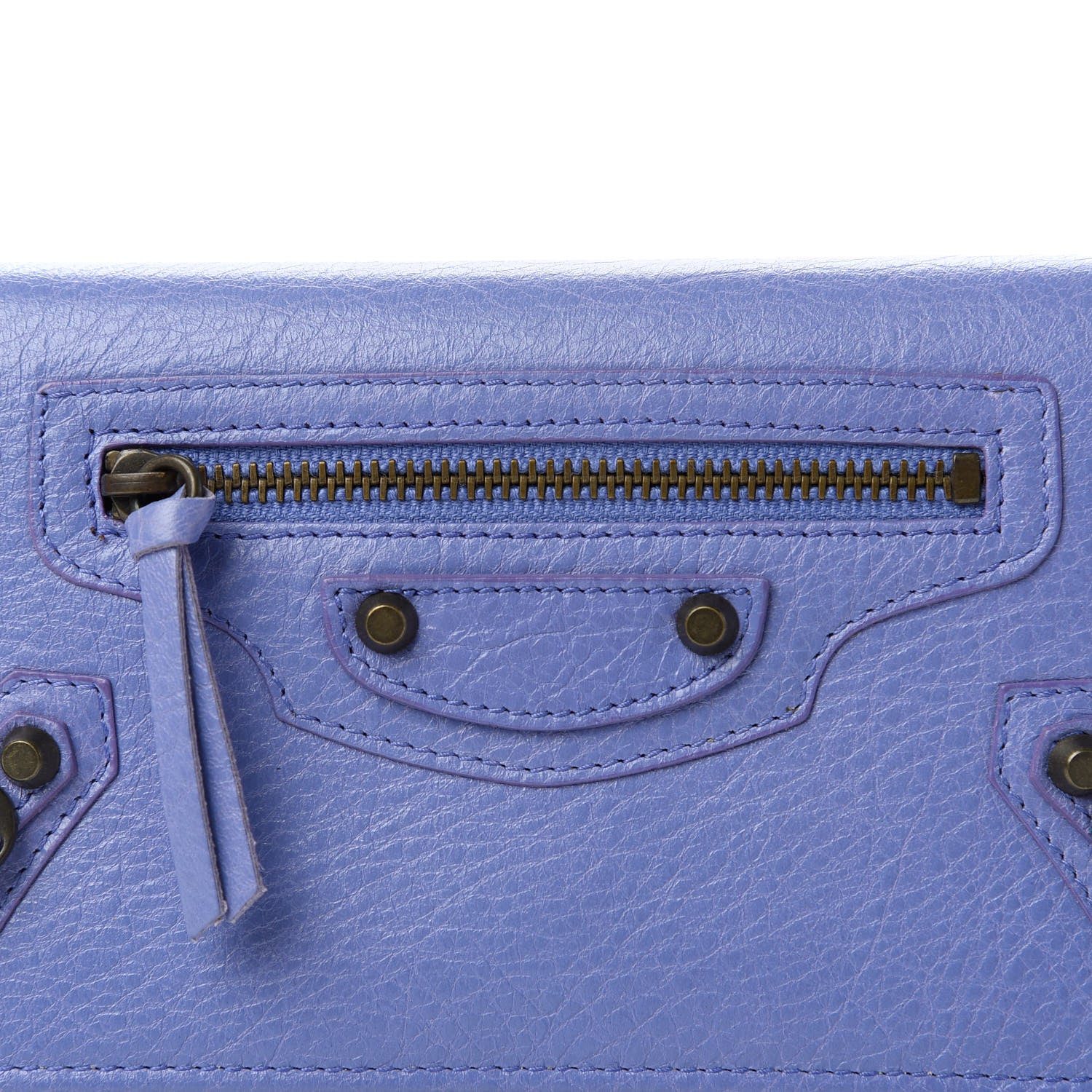 Balenciaga Agneau Classic Hardware Money Wallet Mauve 9 of 9