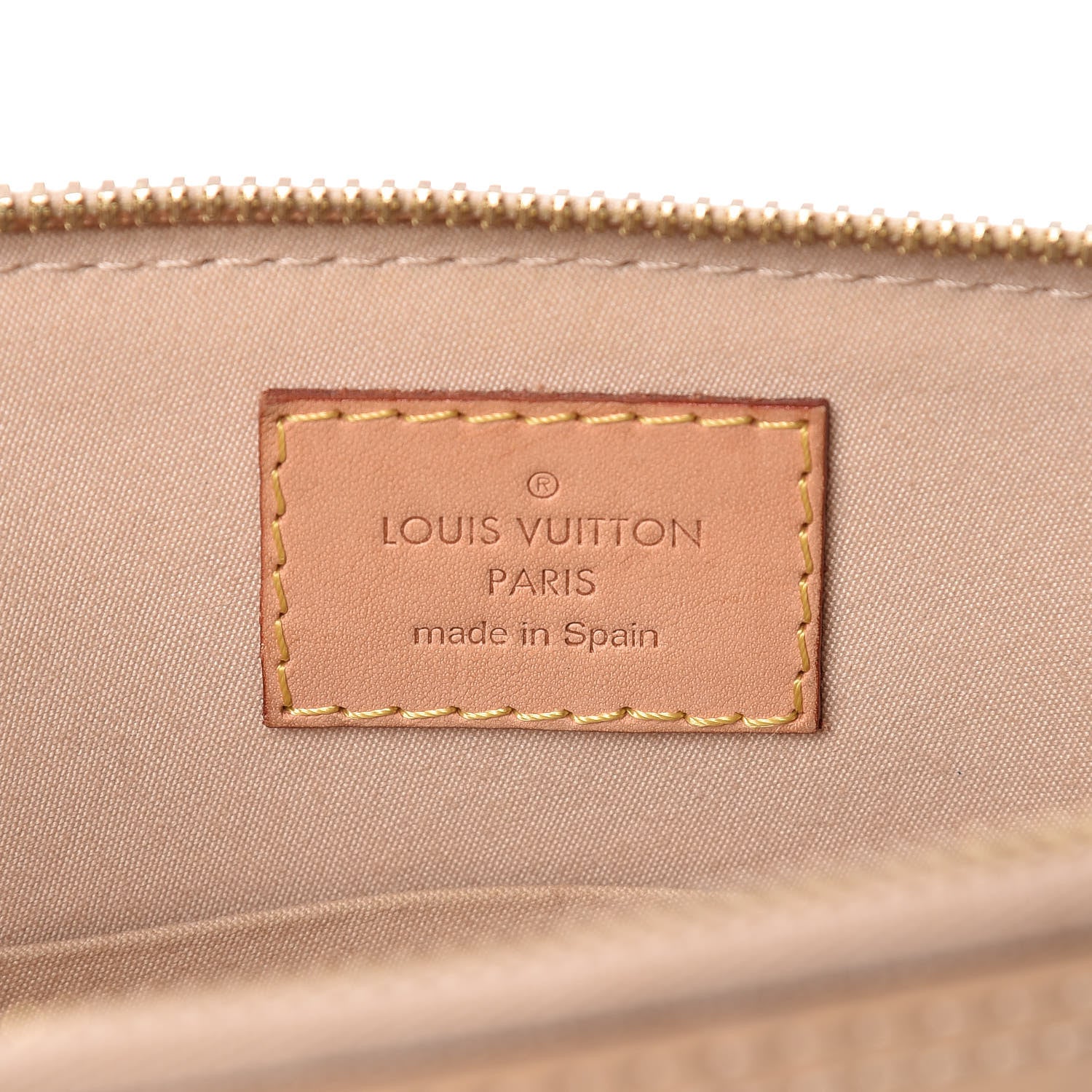 Louis Vuitton Vernis Alma BB Dune 6 of 10