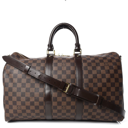 Louis Vuitton Damier Ebene Keepall Bandouliere 45 1 of 13