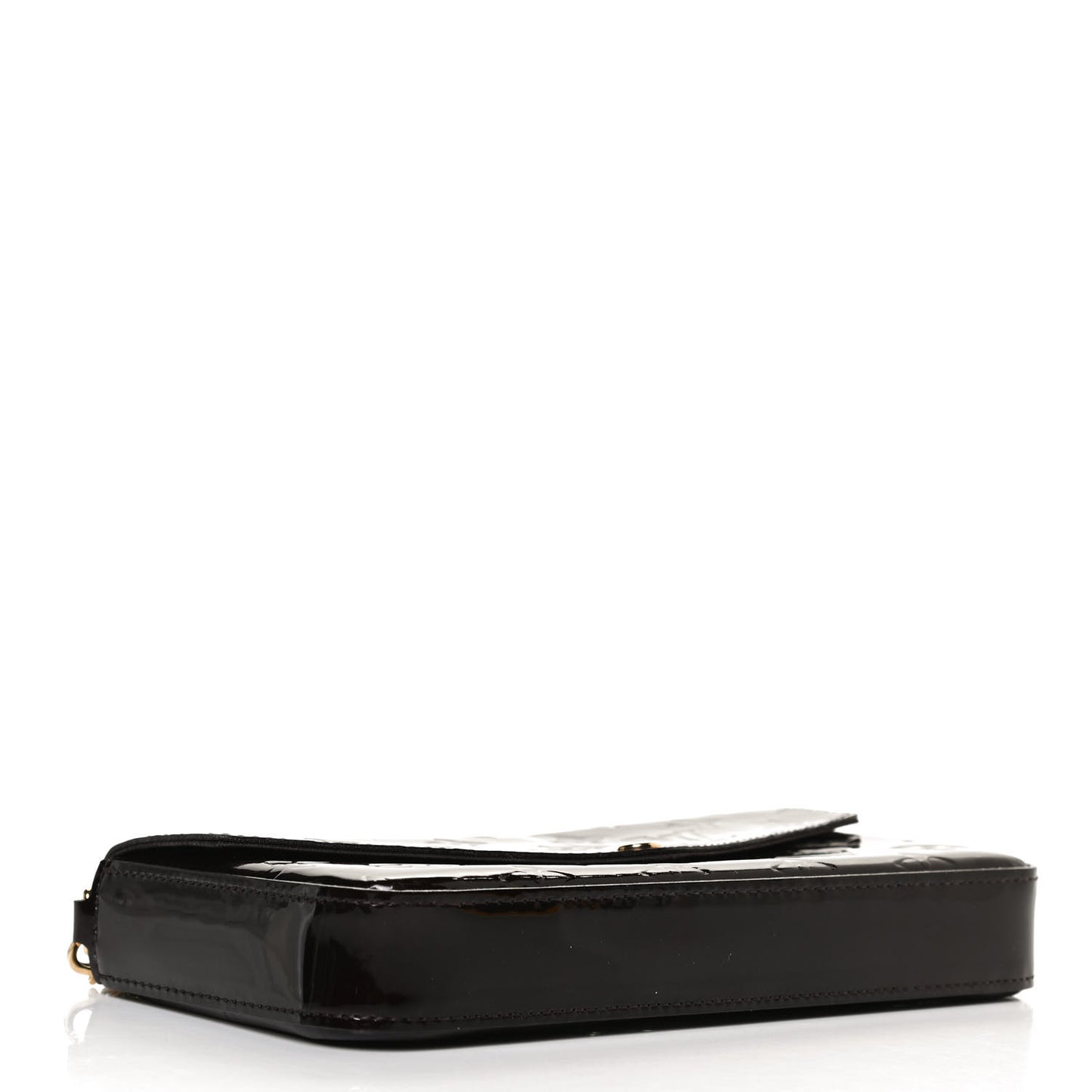 Vernis Pochette Felicie Chain Wallet Amarante